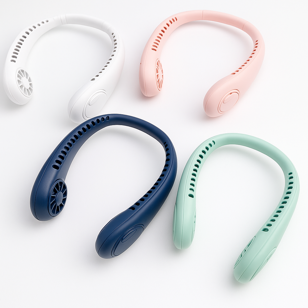 Portable Mini Neck Fan (USB Rechargeable)