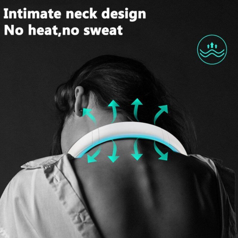 Portable Mini Neck Fan (USB Rechargeable)