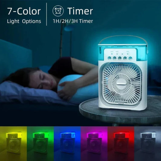 Portable Air Conditioner Fan (Mist & Cooling)