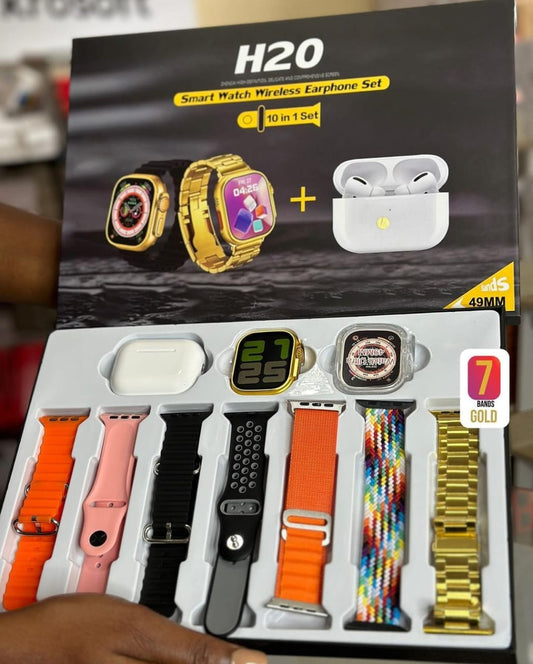 H20 Ultra Smartwatch 10-in-1